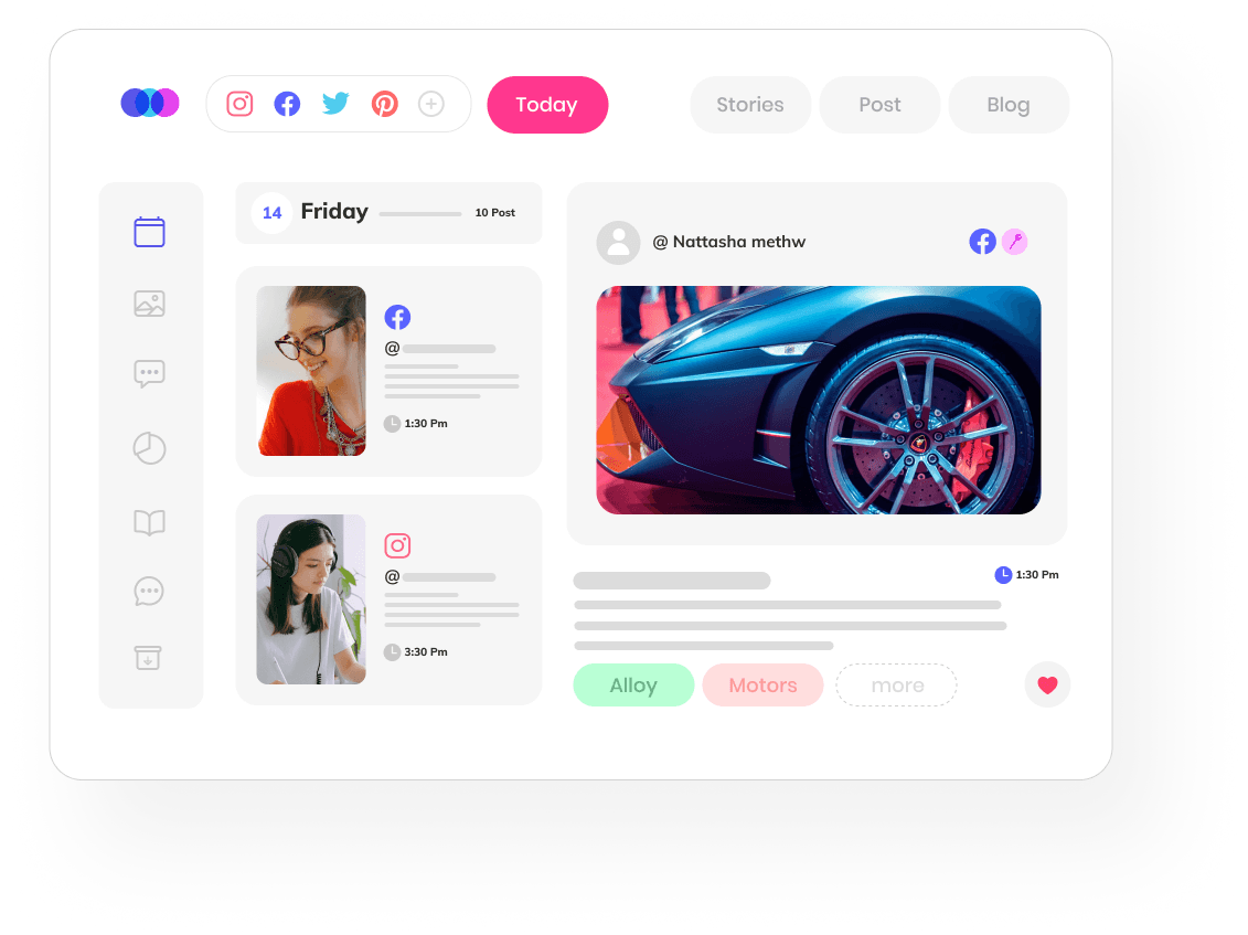 Social Media Dashboard