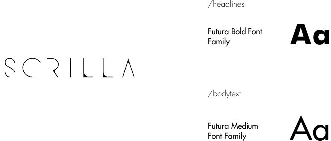 Scrilla typography