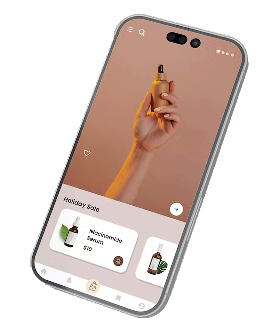 E-commerce app showcase